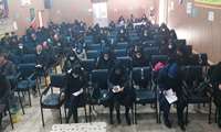 برگزاری آزمون بازآموزی بهورزان شبکه بهداشت ودرمان شهرستان رودسر
